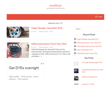 Tablet Screenshot of credithub.info